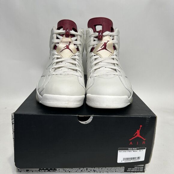 Nike Shoes Air Jordan 6 Retro OG “Maroon” 2024 main image 4